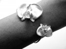 "Vita Orkidéer" armband